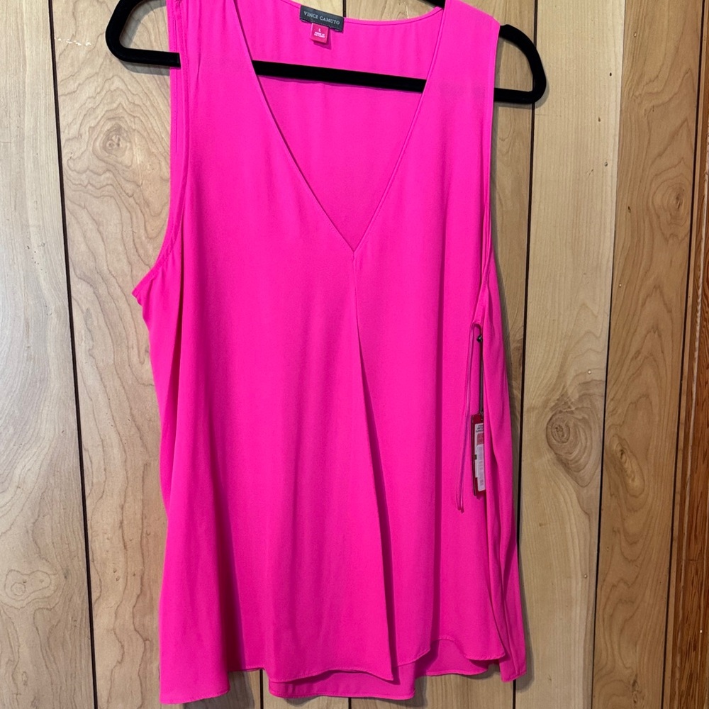 Vince Camuto Fuchsia Tank Top
